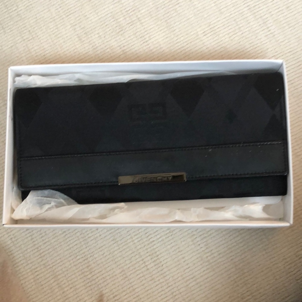 Black Givenchy Wallet.   New with box.
